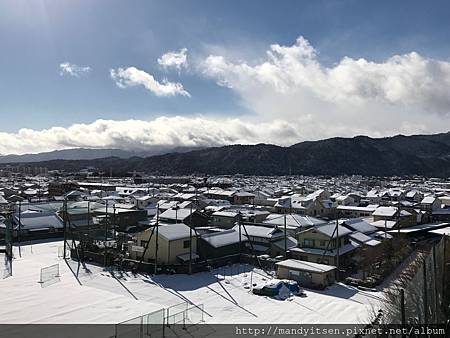 今日京都的雪景色