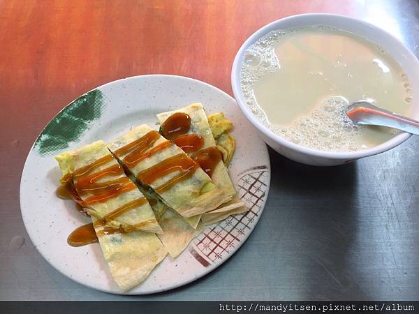 在田記豆漿吃早餐