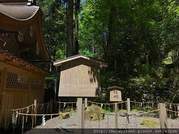 貴船神社奧宮內