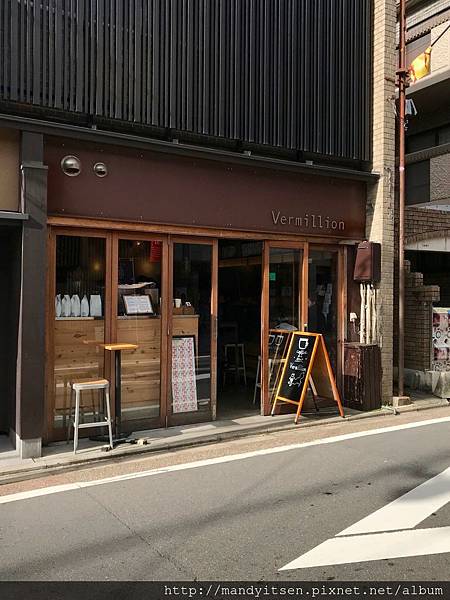 vermillion cafe 1號店外觀