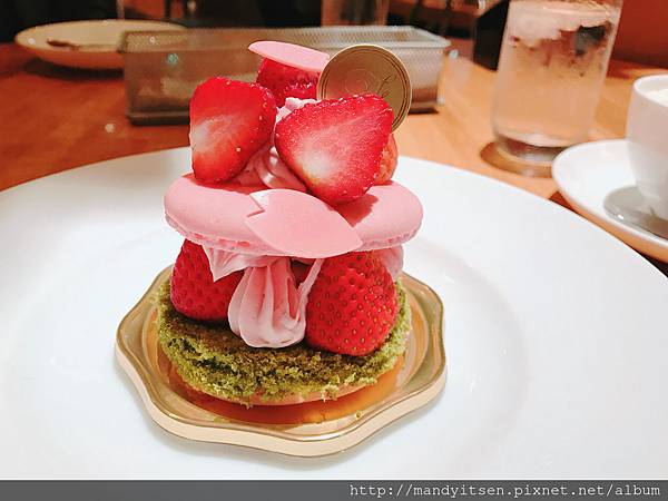 櫻花馬卡龍蛋糕by Lipton