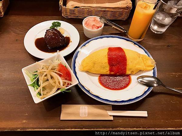 京都オムライス的蛋包飯（午間套餐）