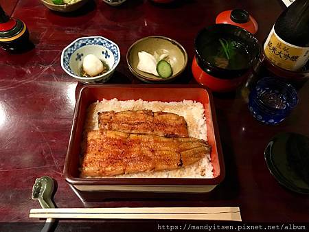 「五代目野田岩」鰻魚飯