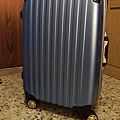 我的小藍行李箱