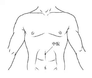 按摩中脘