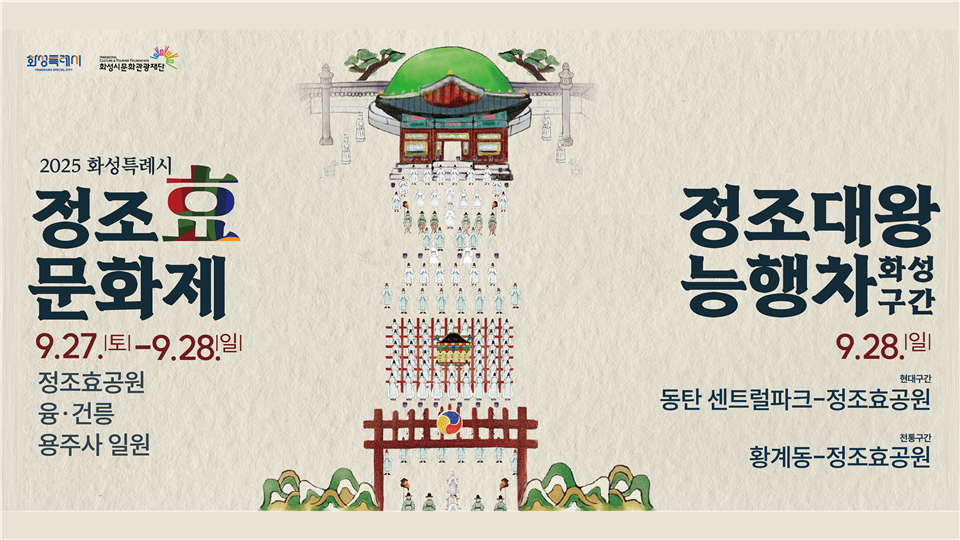 秋遊韓國 / 正祖大王陵行次 再現古代朝鮮王室出巡盛況 