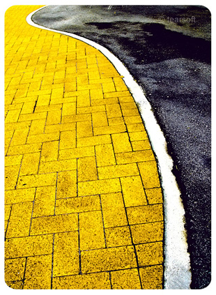 yellow road