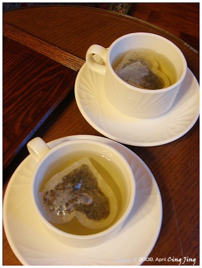 茶包竟然是愛心狀......冏rz