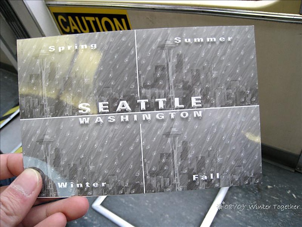 全年無休下著雨的西雅圖, 很冷靜的城市