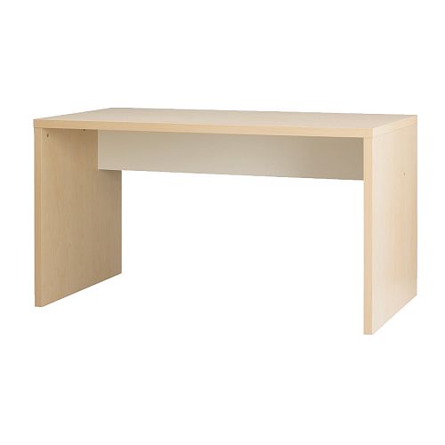 Moving Sale Ikea Mikael Desk Birch Effect White Mapletree的