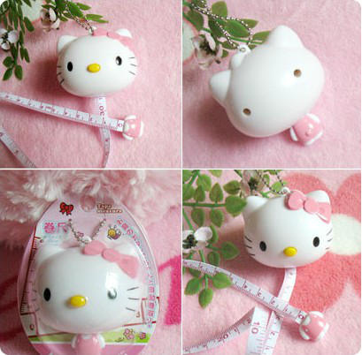Hello Kitty可愛自動伸縮捲尺