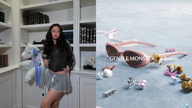 Jennie與Gentle Monster第三度聯名期待值破