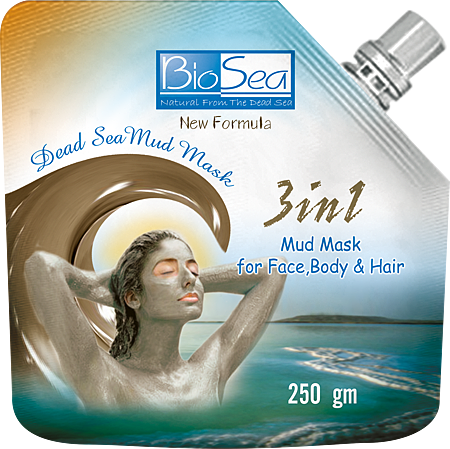 『Mud Mask 3 in 1 死海泥全方位護膚護髮專用面膜』250 gm:建議售價NT$580