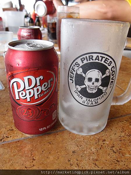 冰凍的Dr Pepper @Jeff's Pirates Cove