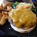 Pirates Double 1/4 lb Cheeseburger@ Jeff's Pirates Cove