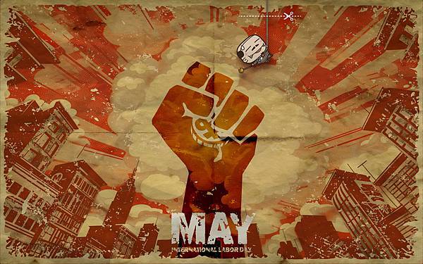 2024 五月桌布 May day