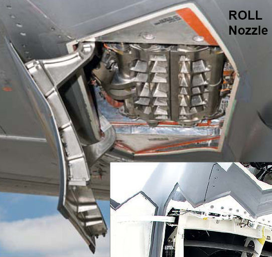 F-35B ROLL nozzle