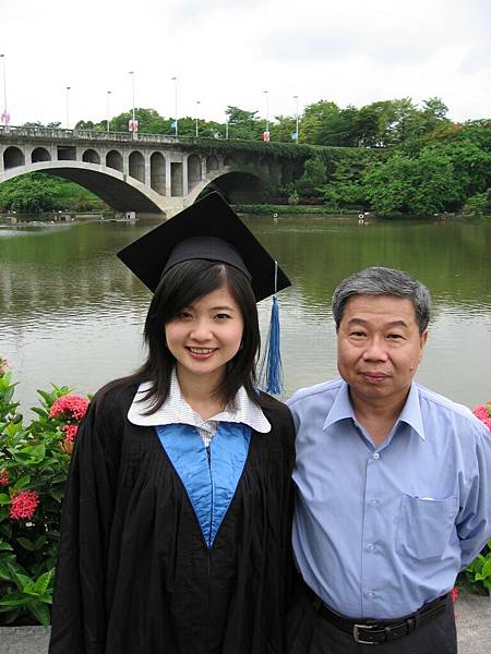 冠綸與爸