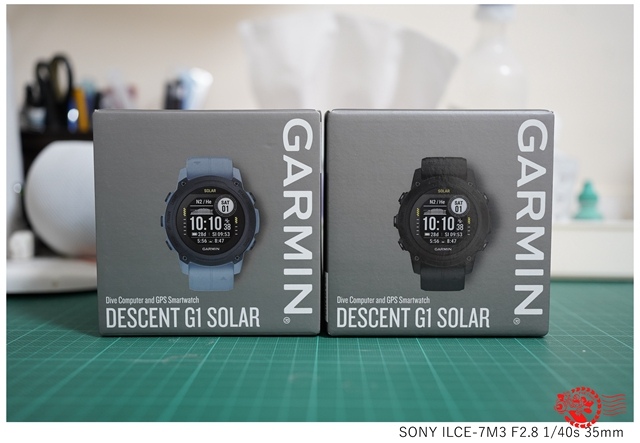 [買物] 潛水錶入手。garmin g1 solar、mk2