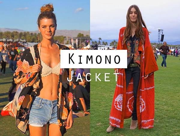 coachella street style kimono jacket