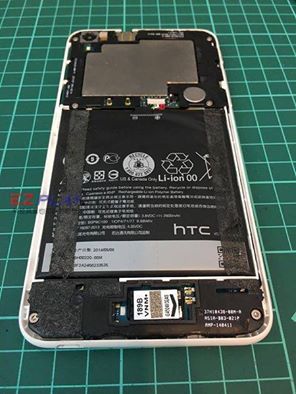 HTC 816電池脹大...