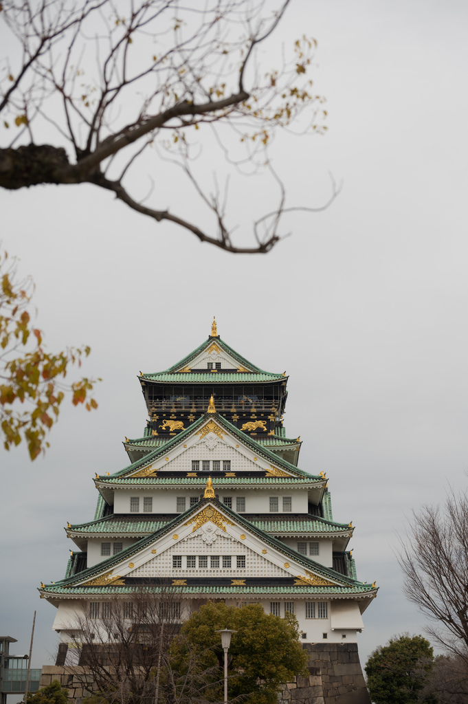 【遊記】日本。2024.02大阪，第5天，大阪城