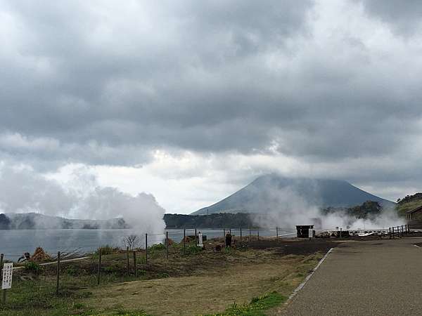 16春九州櫻花紀行 6 指宿砂浴砂湯里 一起來被活埋吧 Maru醬的成長日記 痞客邦
