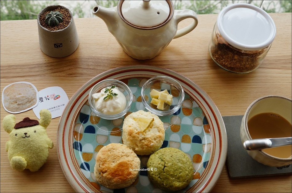 台南 和風 午茶 司康屋 夏花司康茶屋 布丁 食 遊 記 痞客邦