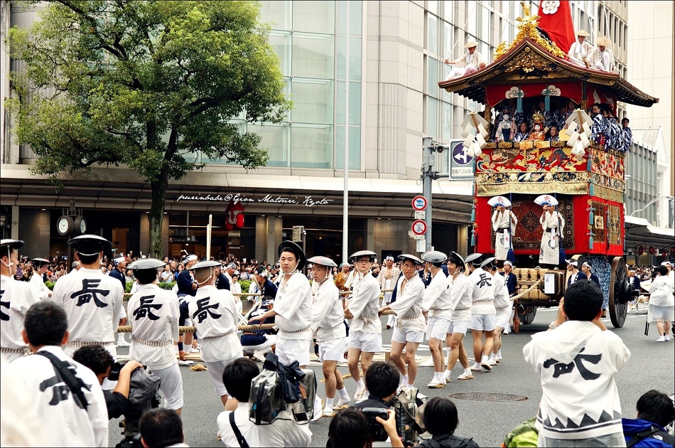 1京都祇園祭前祭山鉾巡行