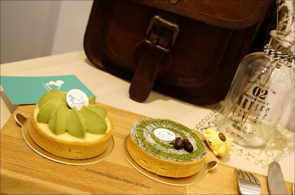 27抹茶紅豆塔