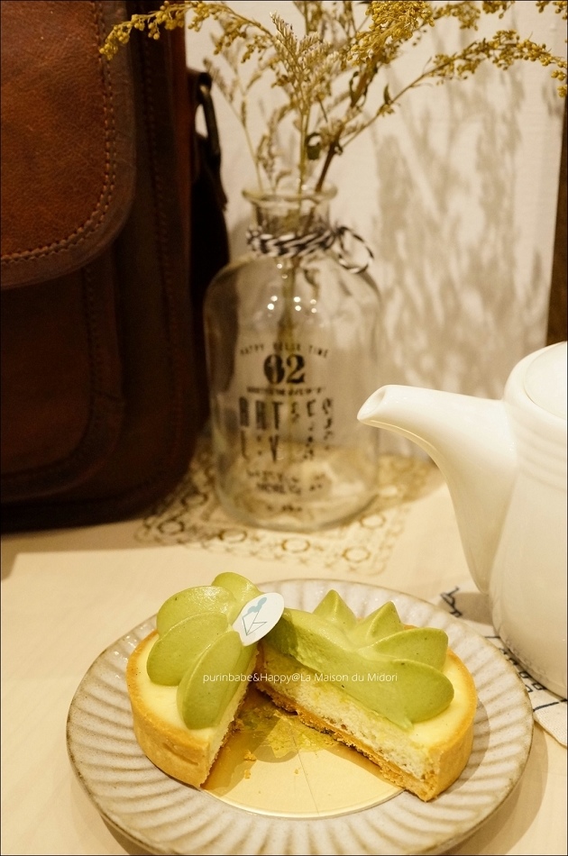 24抹茶生乳塔斷面 24抹茶生乳塔斷面