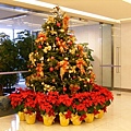 華航大廳的聖誕樹