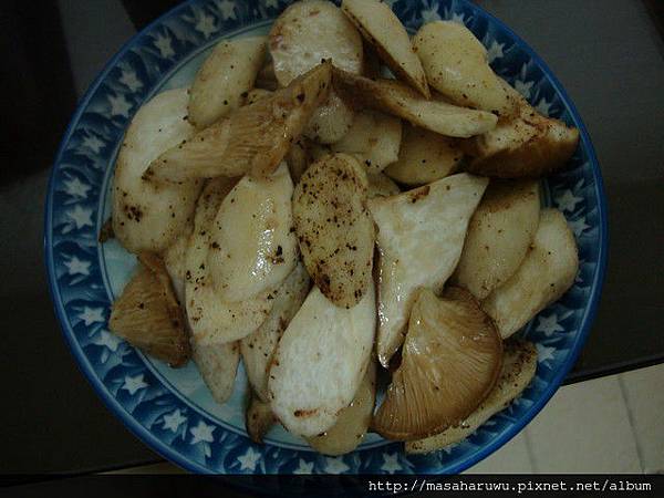 超好吃的杏鮑菇阿~~~