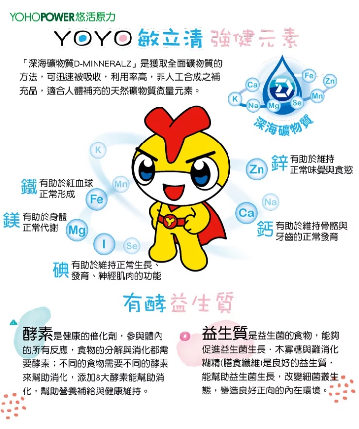 兒童益生菌-深海礦物質,補充微量元素 兒童益生菌-深海礦物質,補充微量元素