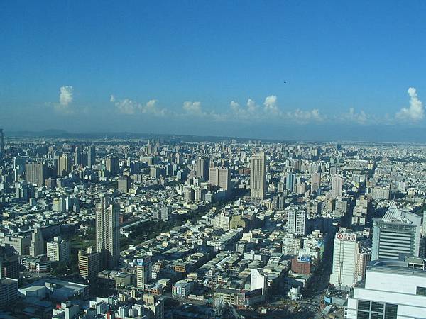 高雄金典飯店的窗外風景