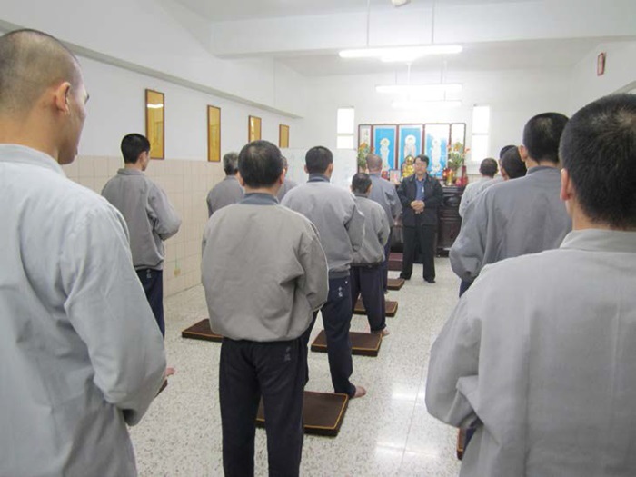 台中監獄的禪坐解毒課程 台中監獄的禪坐解毒課程