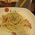 奶油培根pasta