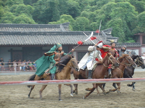 領隊說這些技藝高超的馭馬者很多都是從蒙古來的