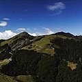 往合歡北峰去程所見山景