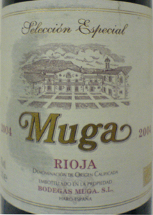 muga rioja reserva 2004 pic