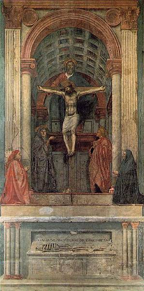 masaccio1426-28三位一體Trinity.jpg