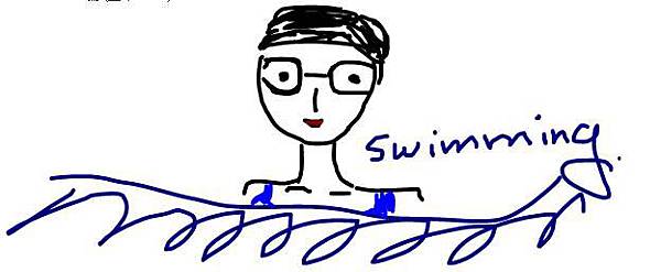 姊去游泳
