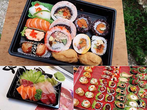 台中東區美食 大根壽司專賣店 隱藏在市場內現做的日式美味5元起就買的到壽司cp值之高還有多種新鮮現切生魚片也推薦 新光黃昏市場 十甲路 旱溪夜市 愛吃愛玩的馬克斯