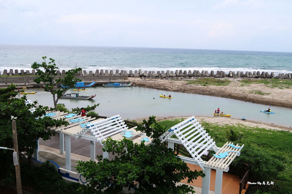 墾丁後灣藍海晴天海景民宿｜屏東車城墾丁住宿推薦：海景四人房寬