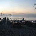 金巴蘭沙灘浪漫燭光晚餐