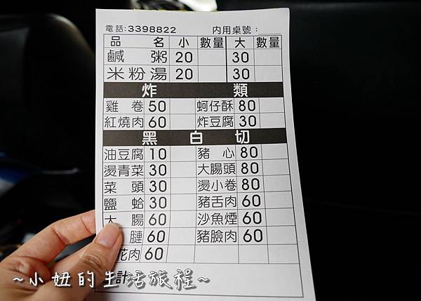 桃園 米食堂 鹹粥 米粉湯P1170913.jpg