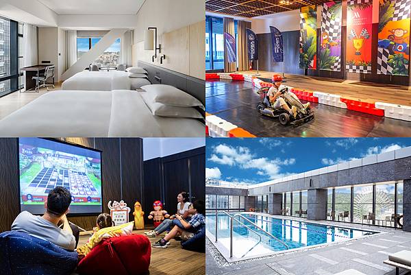 台北萬豪酒店，暑假親子卡丁樂遊島專案(只有一個月)