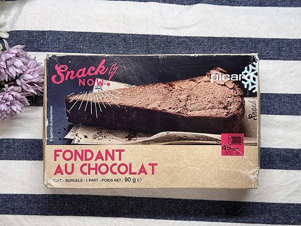 全家便利商店 Picard 翻糖巧克力蛋糕 香甜綿密的巧