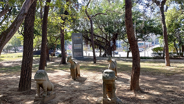 新竹孔廟的多啦A夢獅