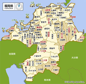 福岡地圖